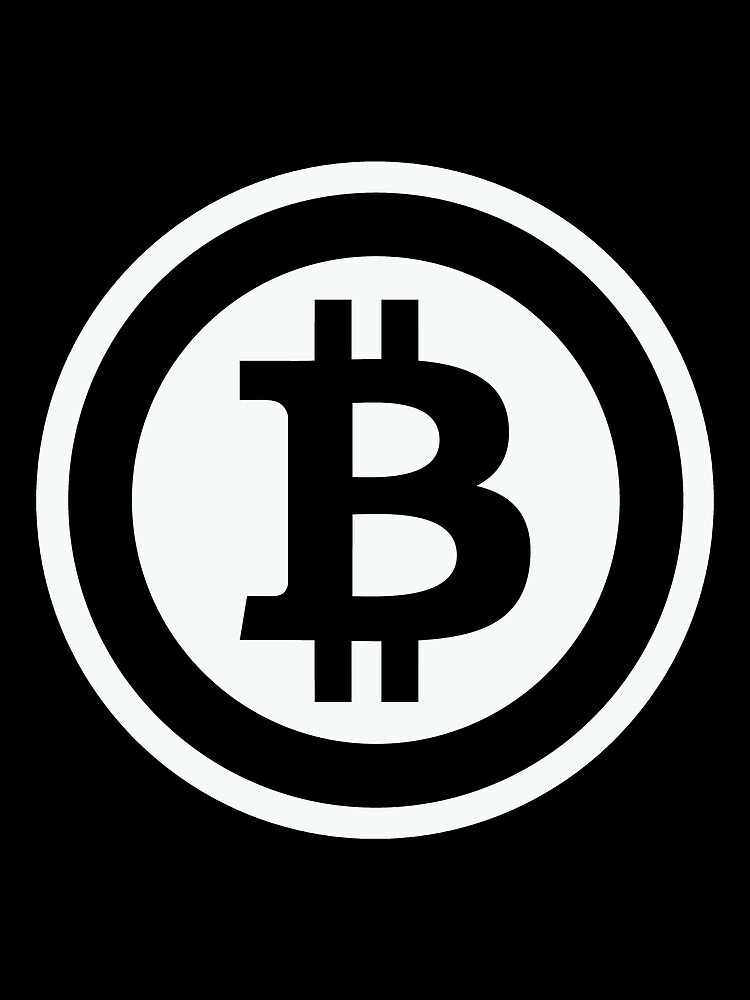 Bitcoin Logo Black and White – Brands Logos