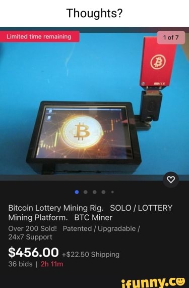 Bitcoin Lottery - Become the Lottery