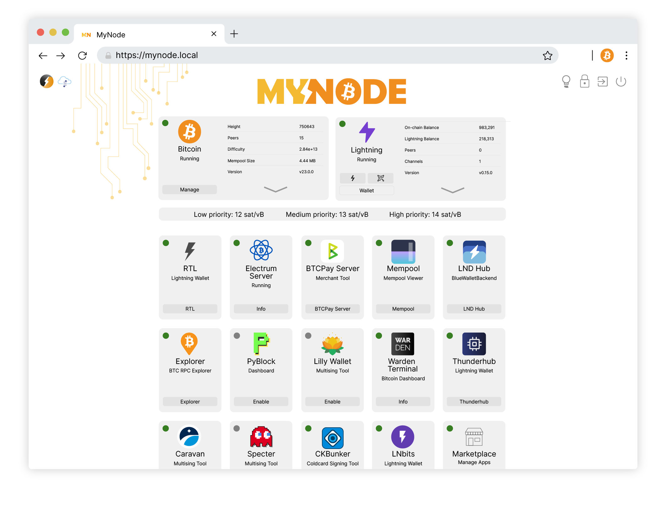 MyNode - Run Bitcoin, Lightning, and more!
