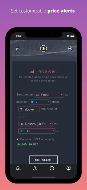 Crypto Price Alerts | CoinCodex