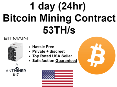 Bitcoin Lotto 24 hr 1 day SOLO Mining Contract 53 Nigeria | Ubuy