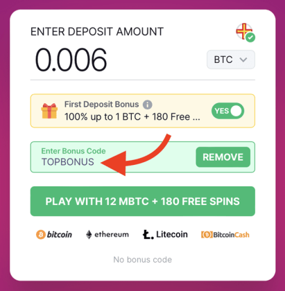 BitStarz Bonus Code ᐅ TOPBONUS (Free Sign Up Promo Offer) | bitcoinhelp.fun