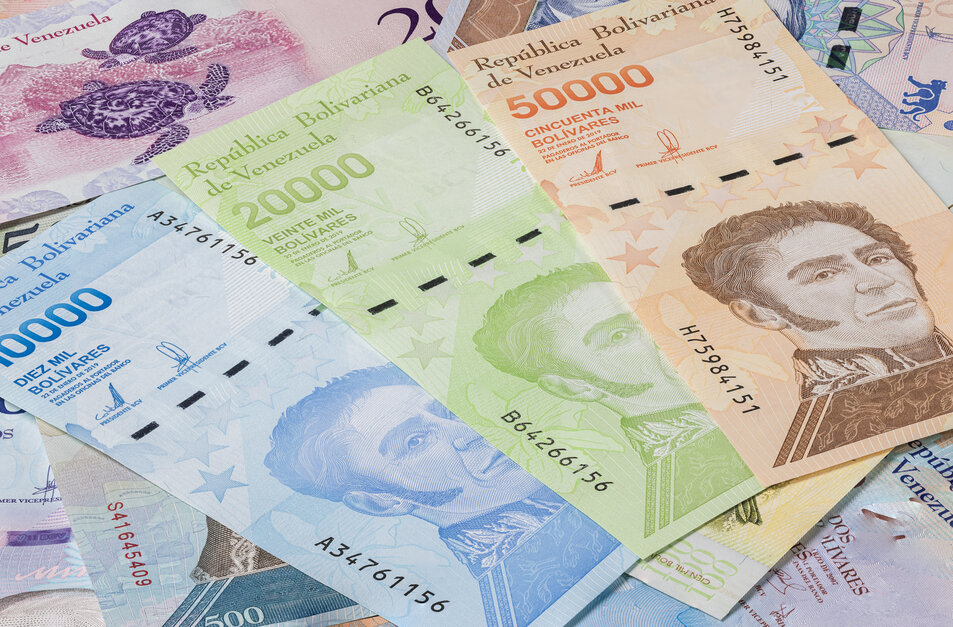 1 VEF to USD - Venezuelan Bolívares to US Dollars Exchange Rate