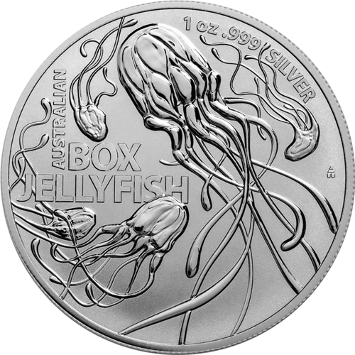 Australia's Most Dangerous - Australian Box Jellyfish - $1 1oz Si – Thompsons Coins