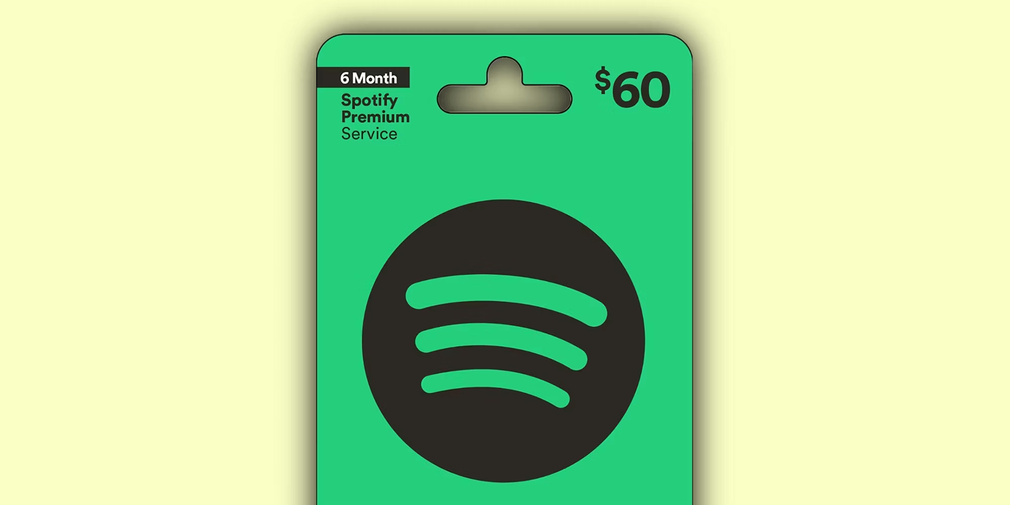 Spotify Gift Card | €60 | Ireland