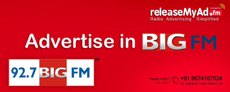 Big FM Advertising Cost in Kolkata | Media Buying