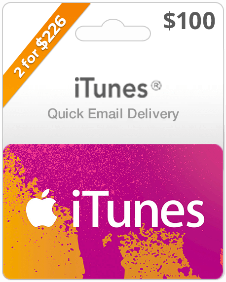 iTunes Gift Cards - Instant Email Delivery | GiftcardCabin