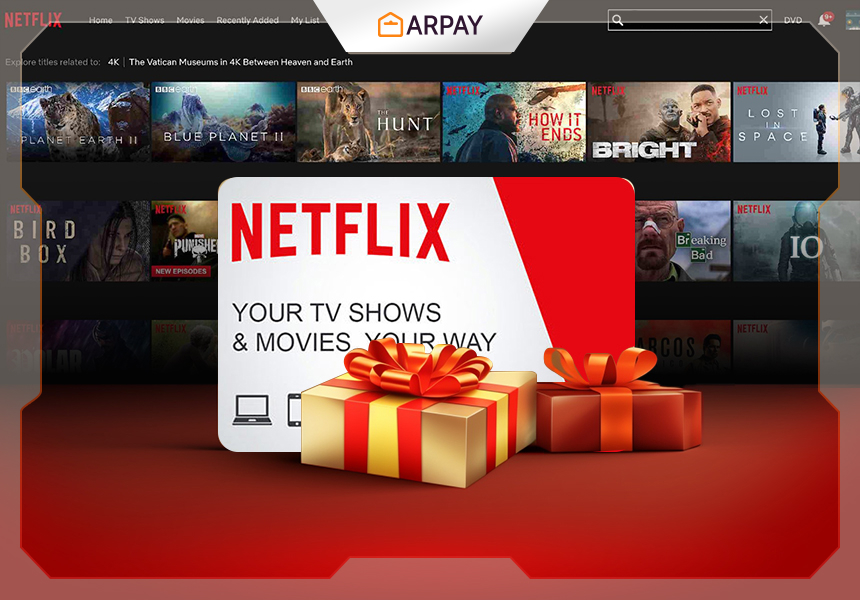 buy Netflix Cards with perfect money | Jour Cards Store