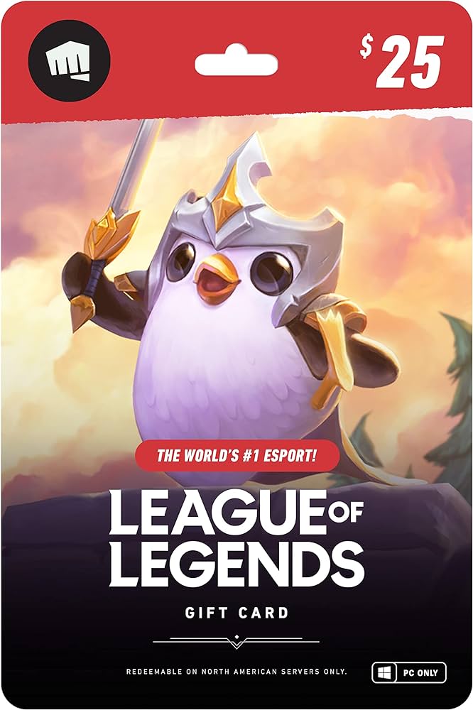 bitcoinhelp.fun: League of Legends $50 Gift Card - NA Server Only [Online Game Code] : Video Games