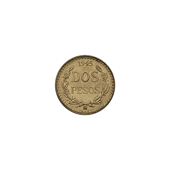 2 Peso Mexican Gold Coin (Random Year) | Investor Crate® – IC INC