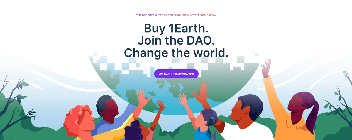 🌍 1Earth token | Use your voice for global change | EarthFund