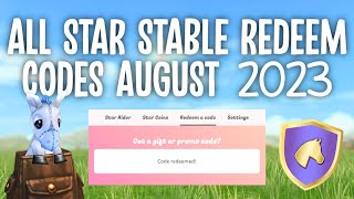 All current redeem codes! | Star Stable Forums
