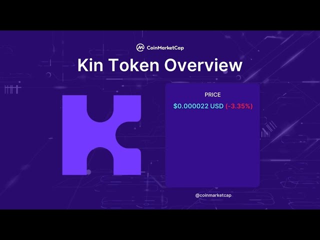 KIN ($) - Kin Price Chart, Value, News, Market Cap | CoinFi