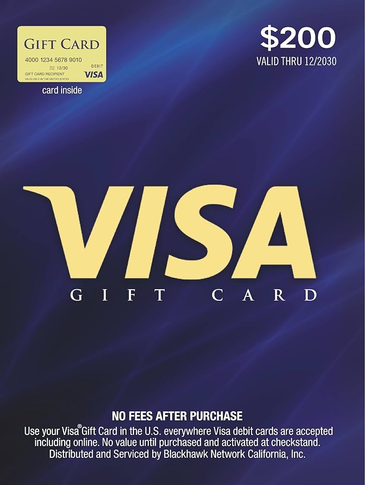 How to Use a Visa Gift Card to Shop on Amazon