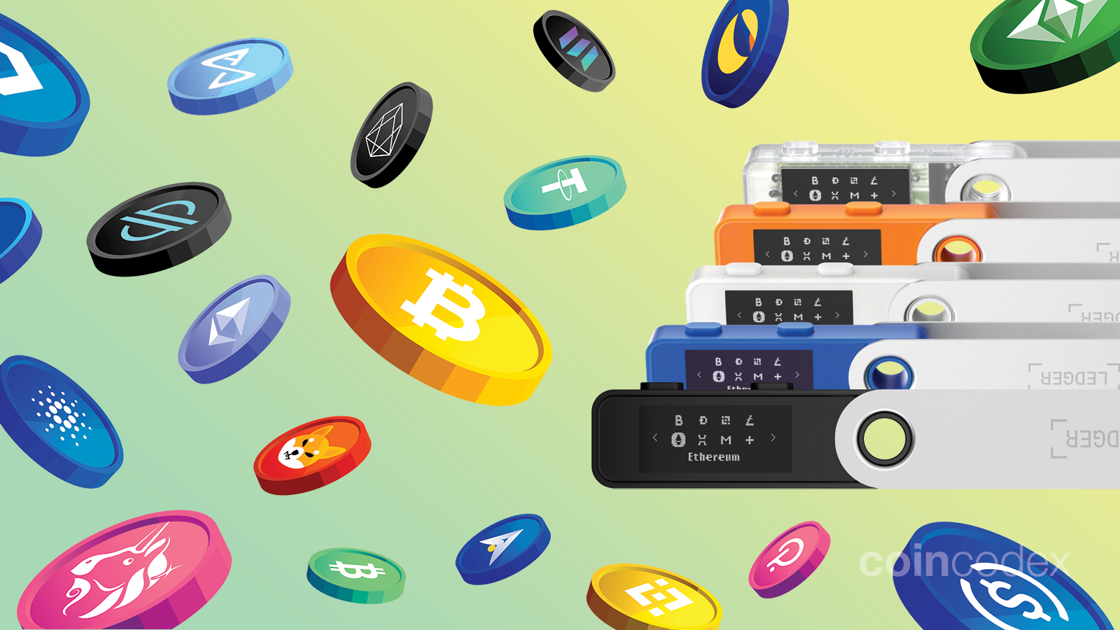 1,+ Coins & Cryptocurrencies Supported by Ledger Nano S ()