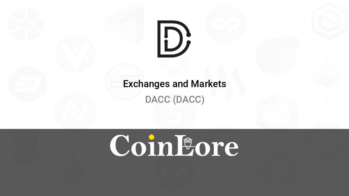DACC USD (DACC-USD) cryptocurrency profile & facts – Yahoo Finance