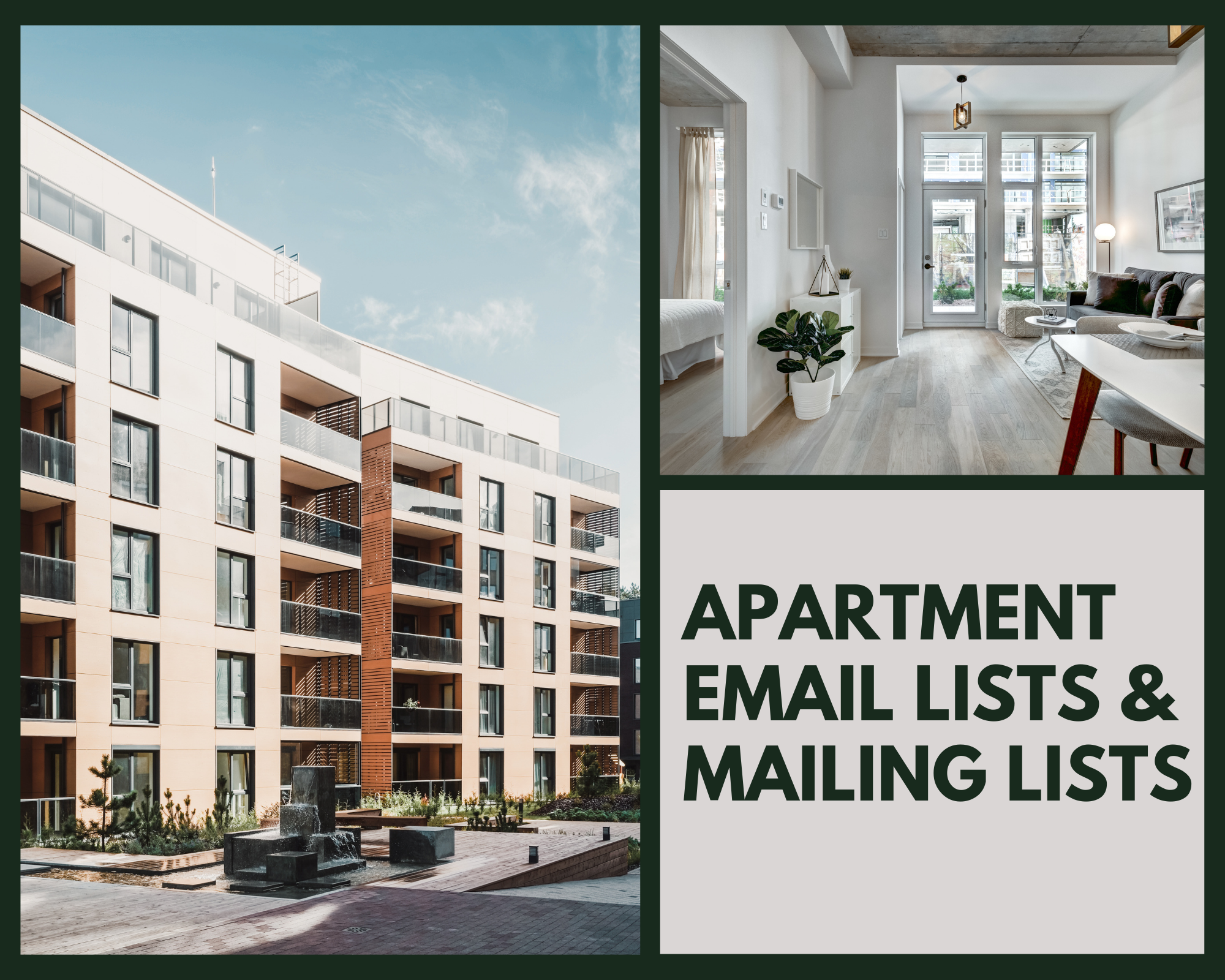 Apartment Database Mailing Lists | Reach Apartment Dwellers Fast & Easy