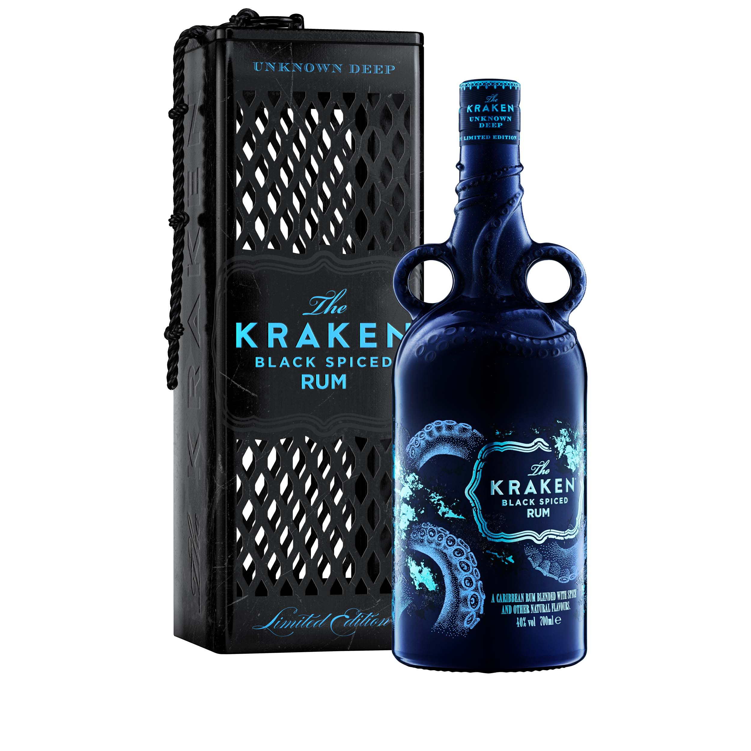 Kraken Black Spiced Rum 40% ml – Whisky and More