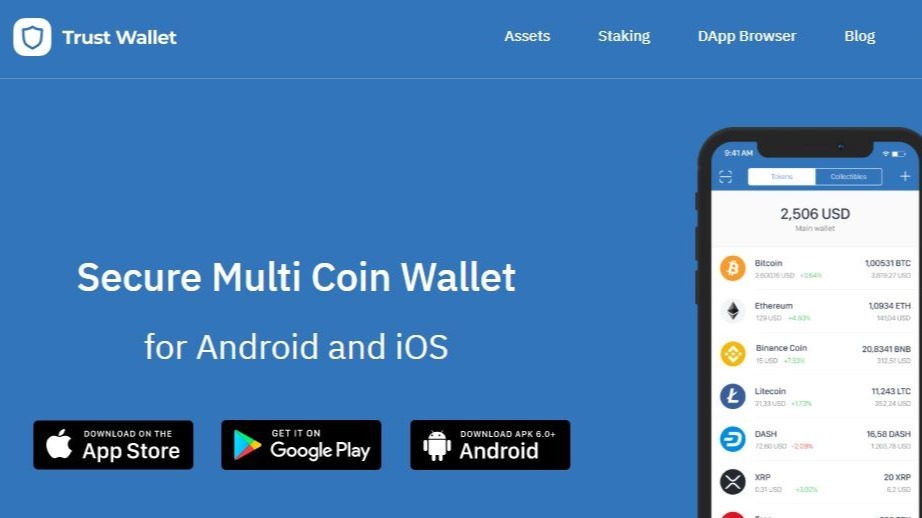 Best Crypto Wallet for Web3, NFTs and DeFi | Trust