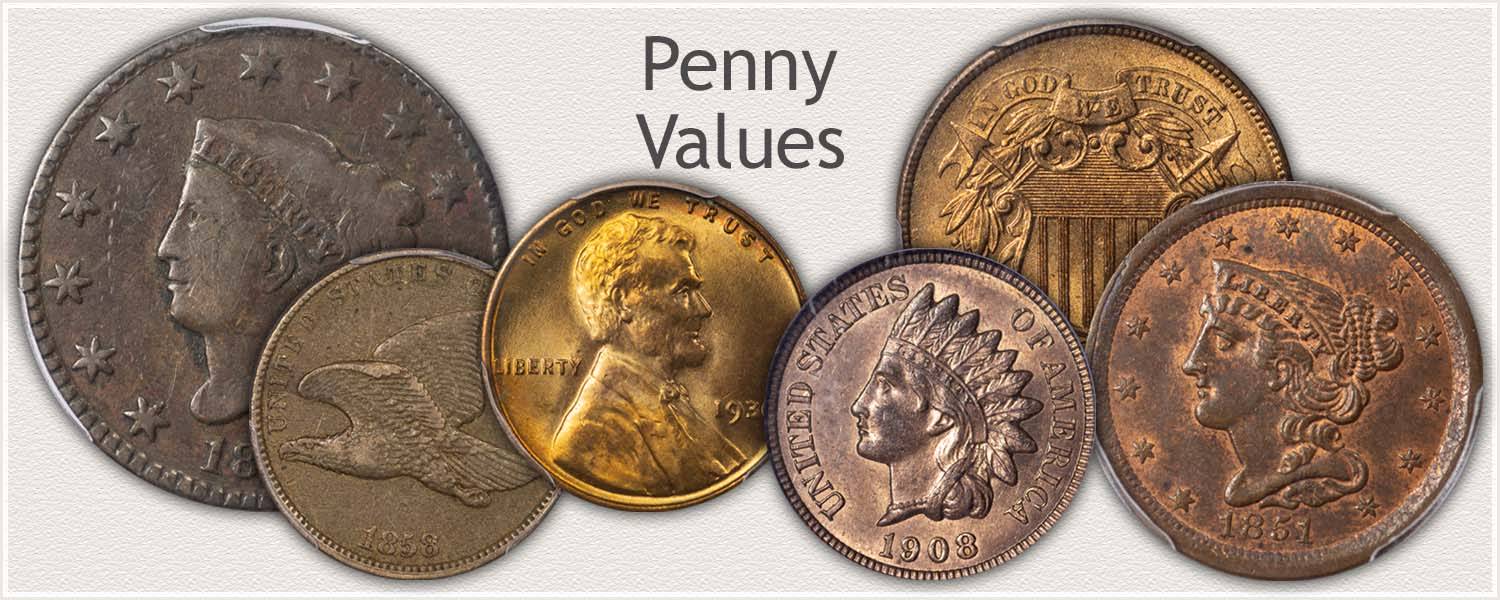 Top 20 Most Valuable Old Pennies Worth Money (Penny Collection)