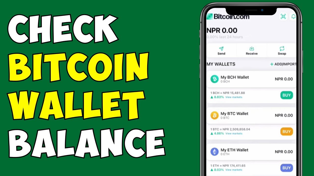 Check Bitcoin Wallet Balance - Material Bitcoin