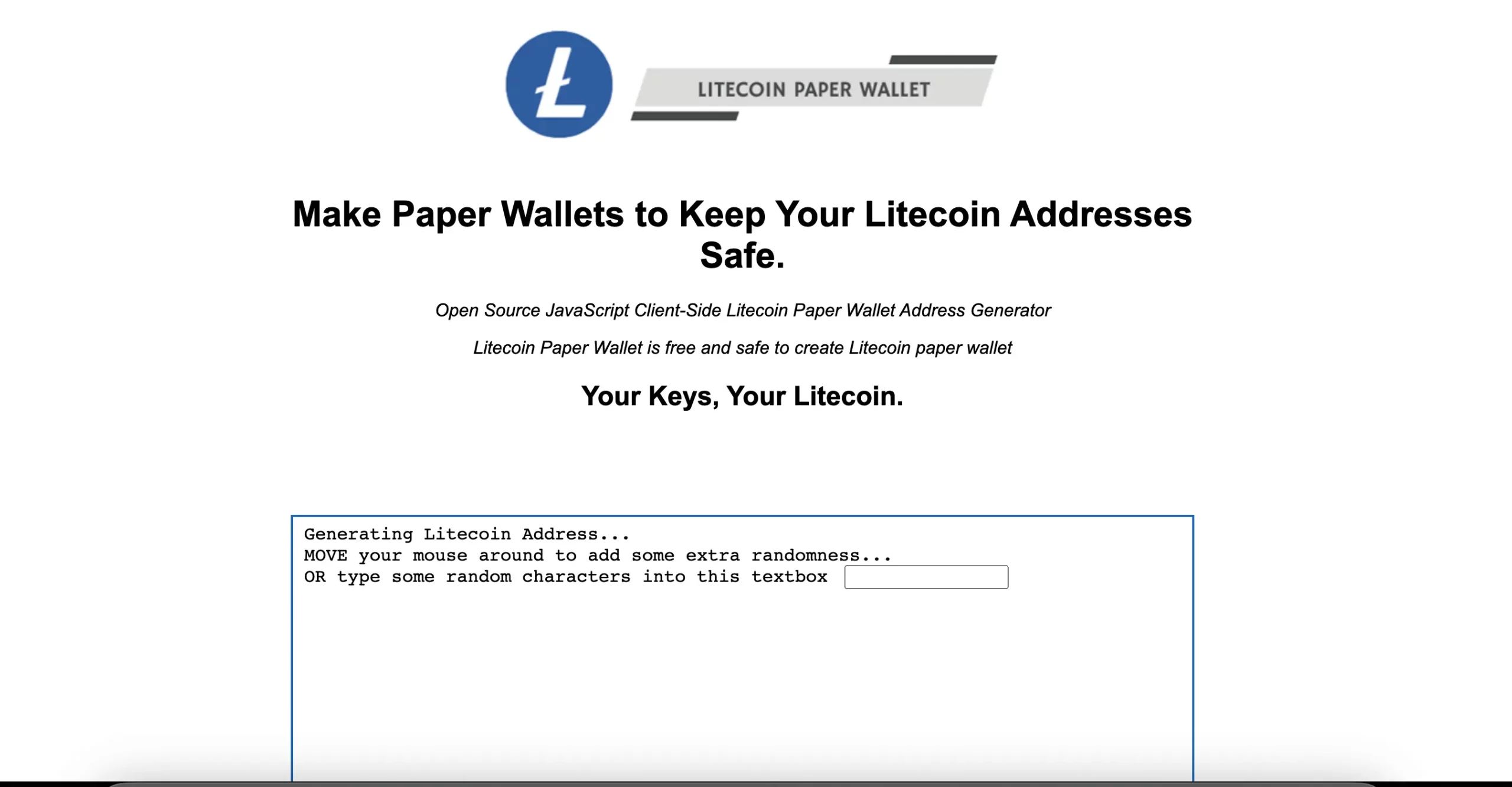 How To Make A Litecoin Paper Wallet & How To Use It?