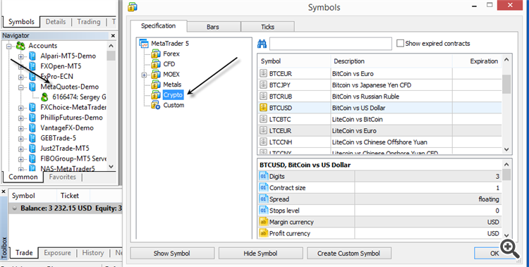 Trade Forex with Bitcoin ( BTC ) Deposit | XBTFX