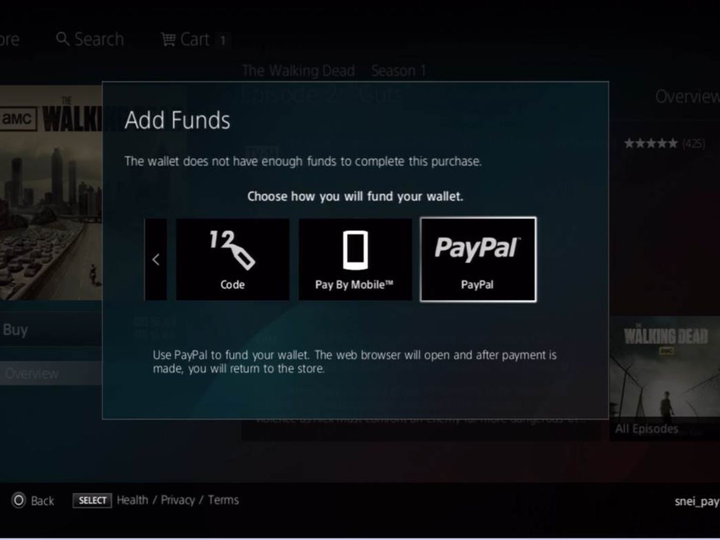 How to Add Funds to Your PSN Wallet and Buy Games on a PS5