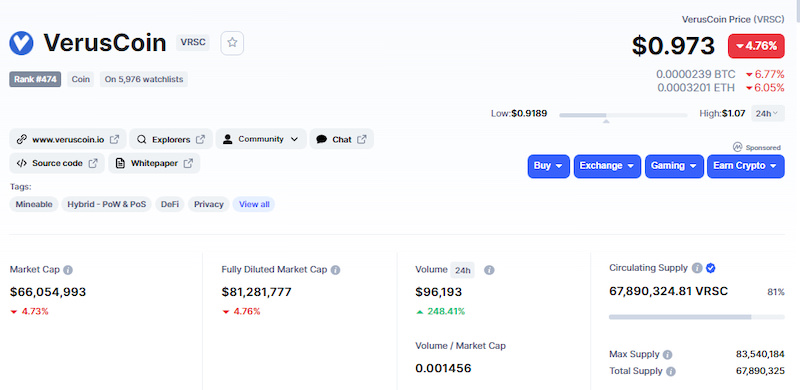 How to Mine Verus Coins with Your CPU - Hongkiat