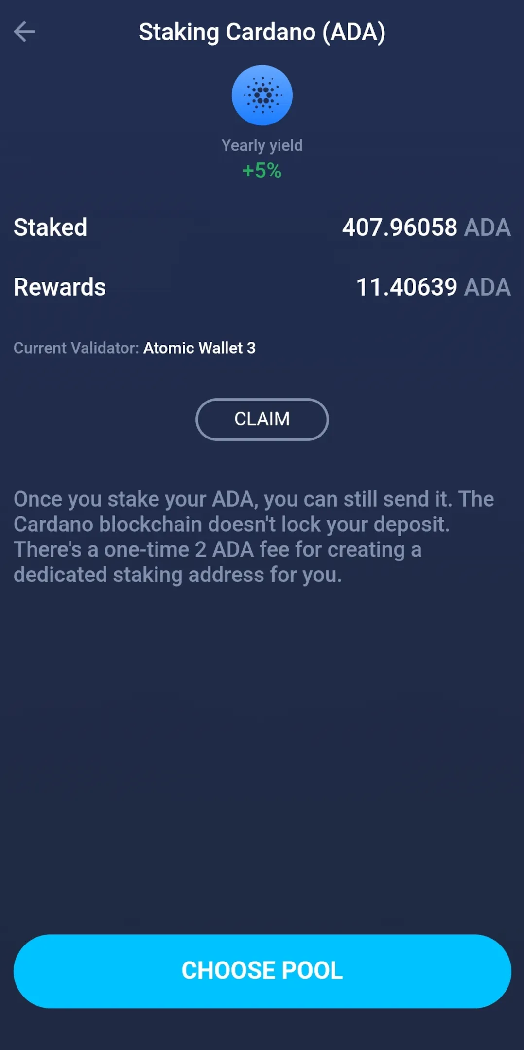 ADA: Common Questions - Atomic Wallet Knowledge Base