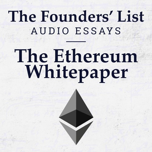 White Paper · ethereum/wiki Wiki · GitHub
