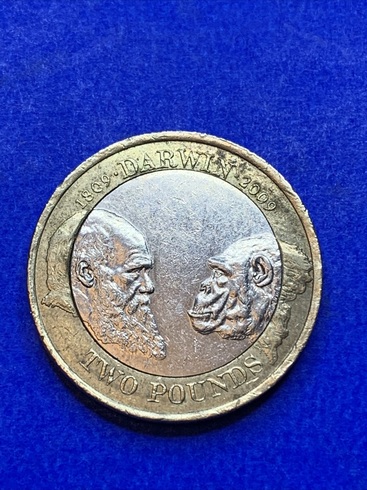 VERY RARE CHARLES Dickens 2 pound coin with minting errors , £ - PicClick UK