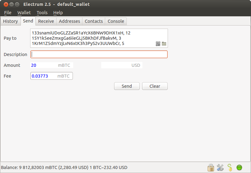 How to send bitcoins using Electrum – Bitcoin Electrum