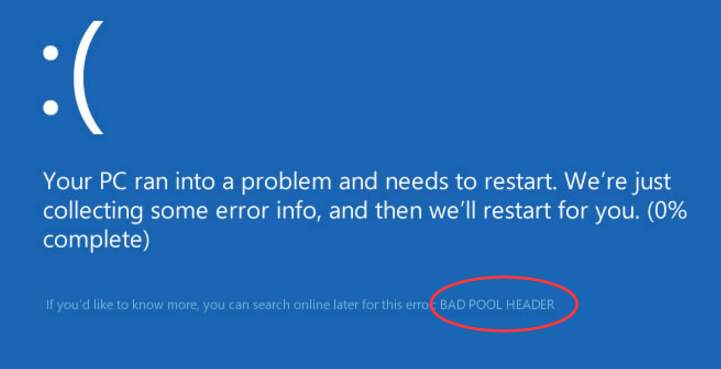 Fix: Bad Pool Header BSOD Error (Stop Code) in Windows 10
