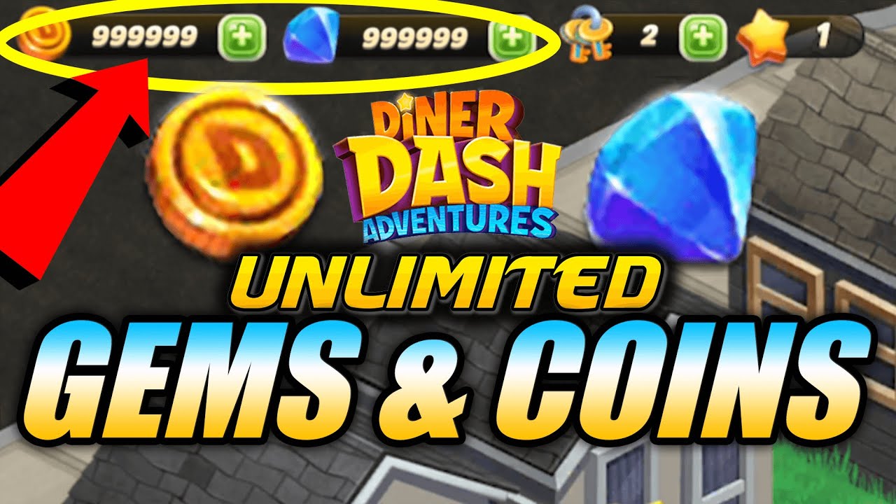 Diner DASH Adventures v MOD APK (Menu, Coins, Win Full Stars) Download
