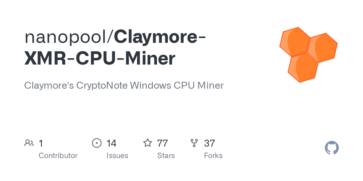 Releases · nanopool/Claymore-XMR-CPU-Miner · GitHub