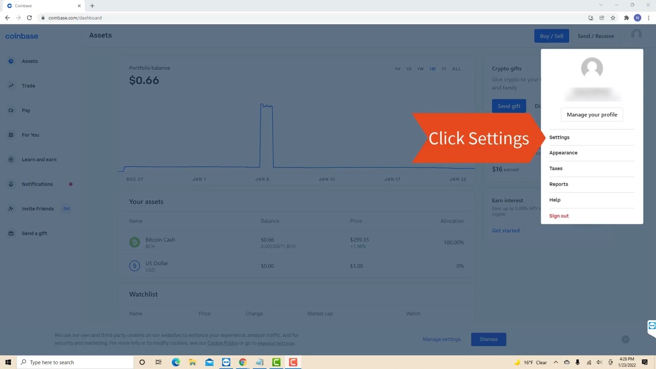 How to Withdraw from Coinbase: Step-By-Step Tutorial | Hedge With Crypto