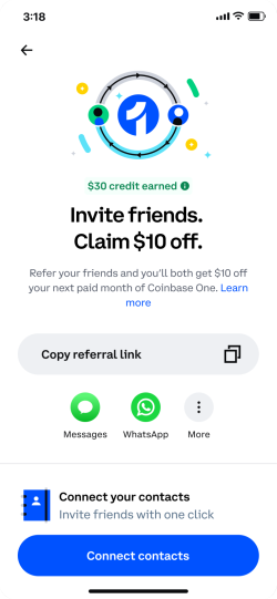 Coinbase Referral Code - get $10 free Bitcoin