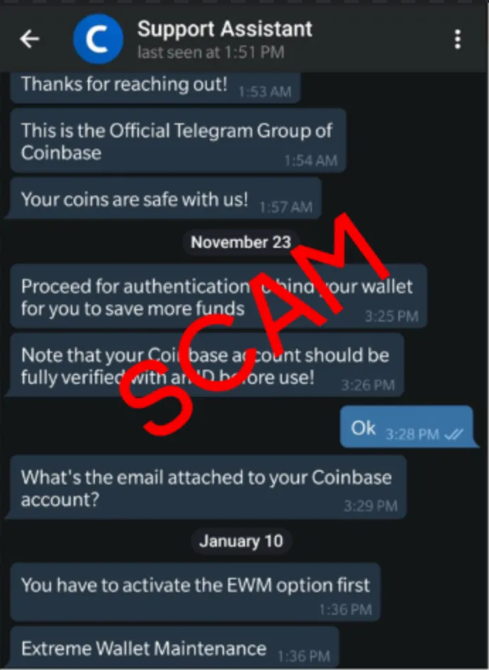 Withdraw Funds with Coinbase API on New Updates (Instant) from Telegram Bot API - Pipedream