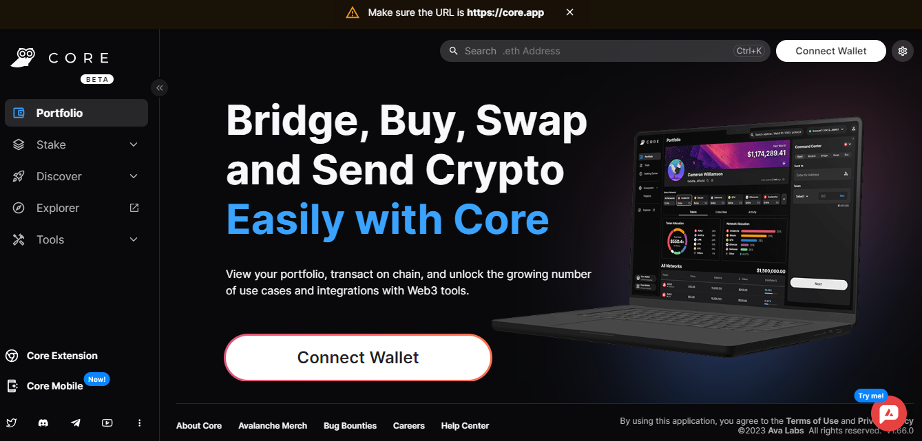 Core: Fast Crypto Wallet & NFT Extension for Chrome
