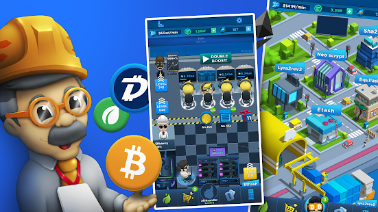 Crypto Idle Miner v MOD APK (Free Shopping/Gold) Download