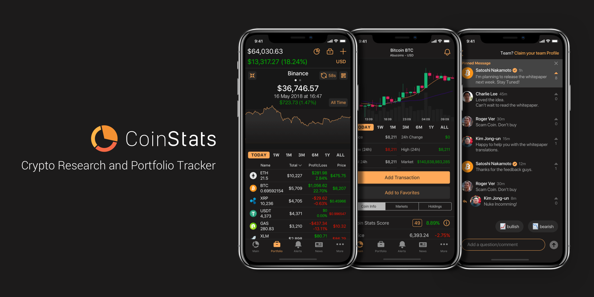 The Crypto Tracker: Coin Stats for Android - Download | Bazaar