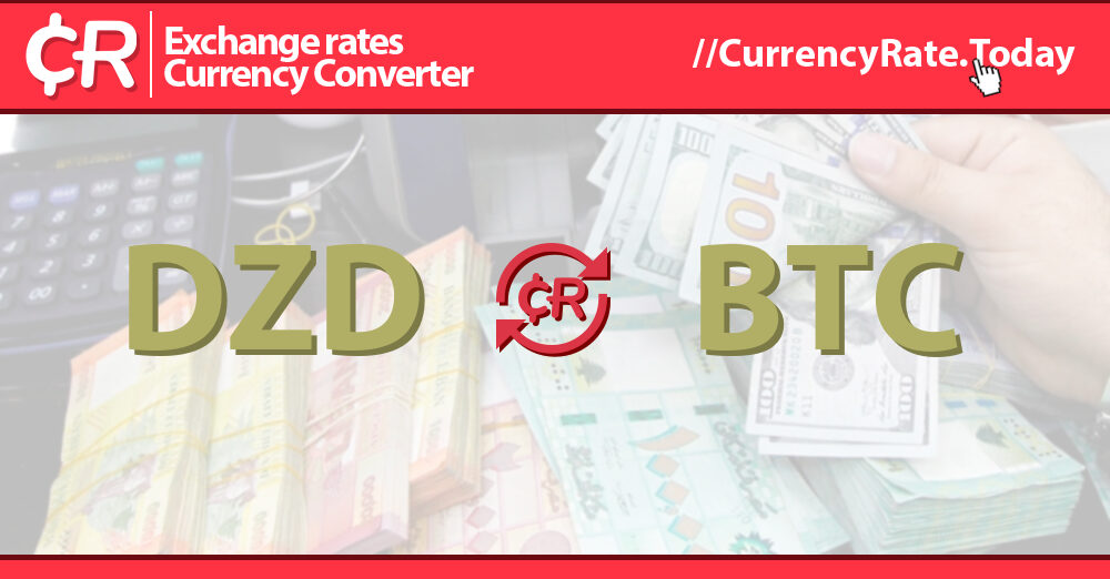 USD to BTC Exchange Rate - United States Dollar to Bitcoin