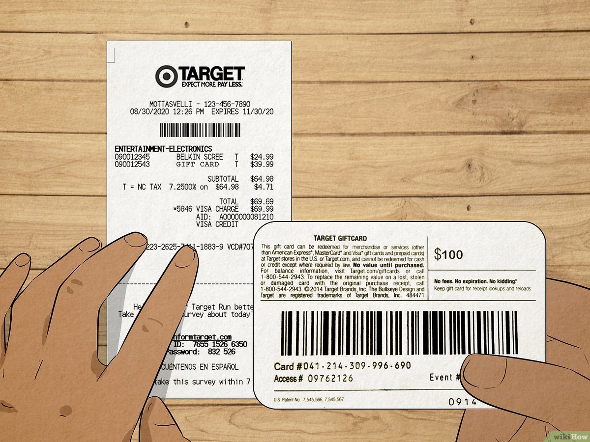 Target GiftCard balance
