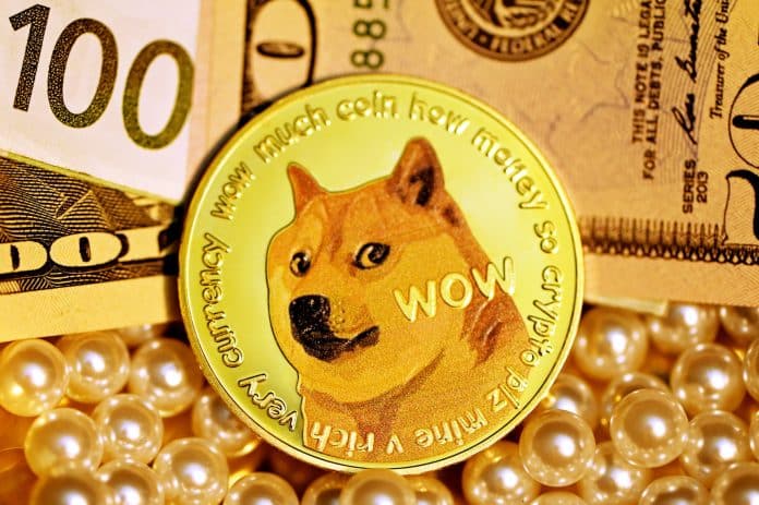 Dogecoin Kurs in USD und DOGE-USD Kursverlaufsdiagramm