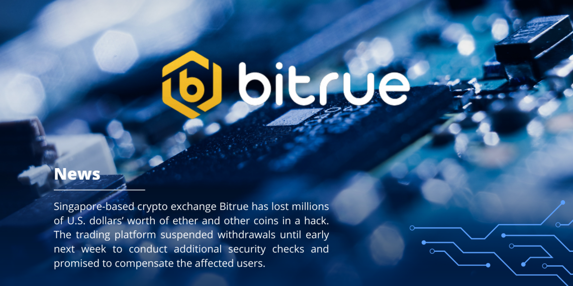 $23 Million Worth of Crypto Compromised as Bitrue Exchange Gets Hacked