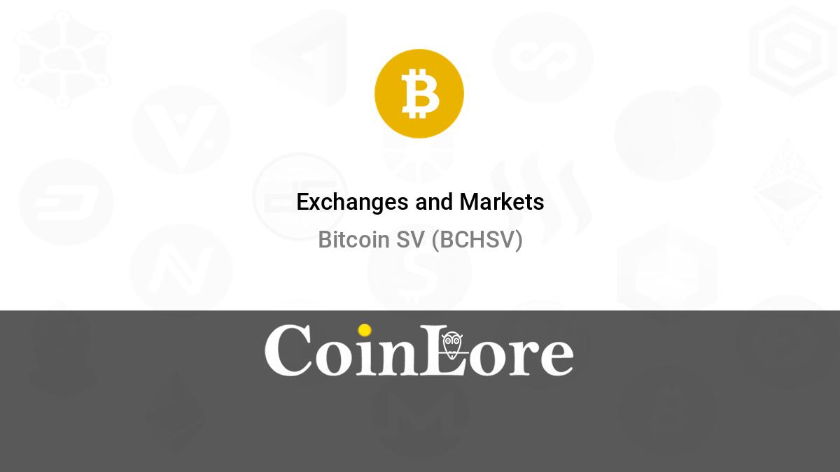 Bitcoin SV (BSV), sell or exchange online? | bitcoinhelp.fun