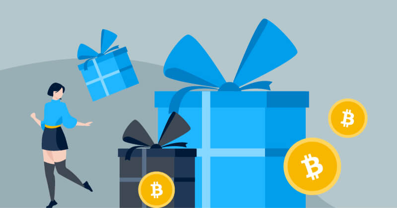 How to give away bitcoin? - Material Bitcoin