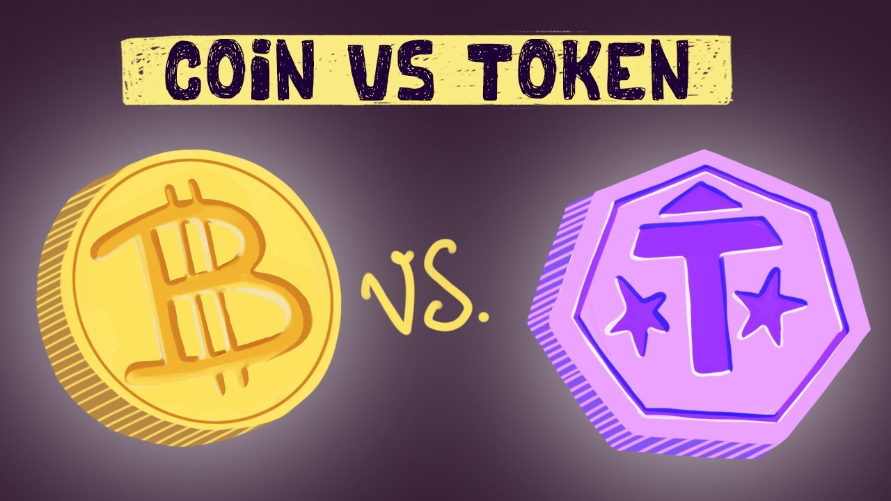 What is the difference between tokens and coins?