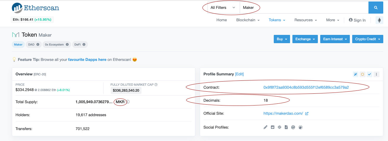 Ethereum Token (ETH) Token Analytics | Binance (BNB) Smart Chain Mainnet | Bitquery